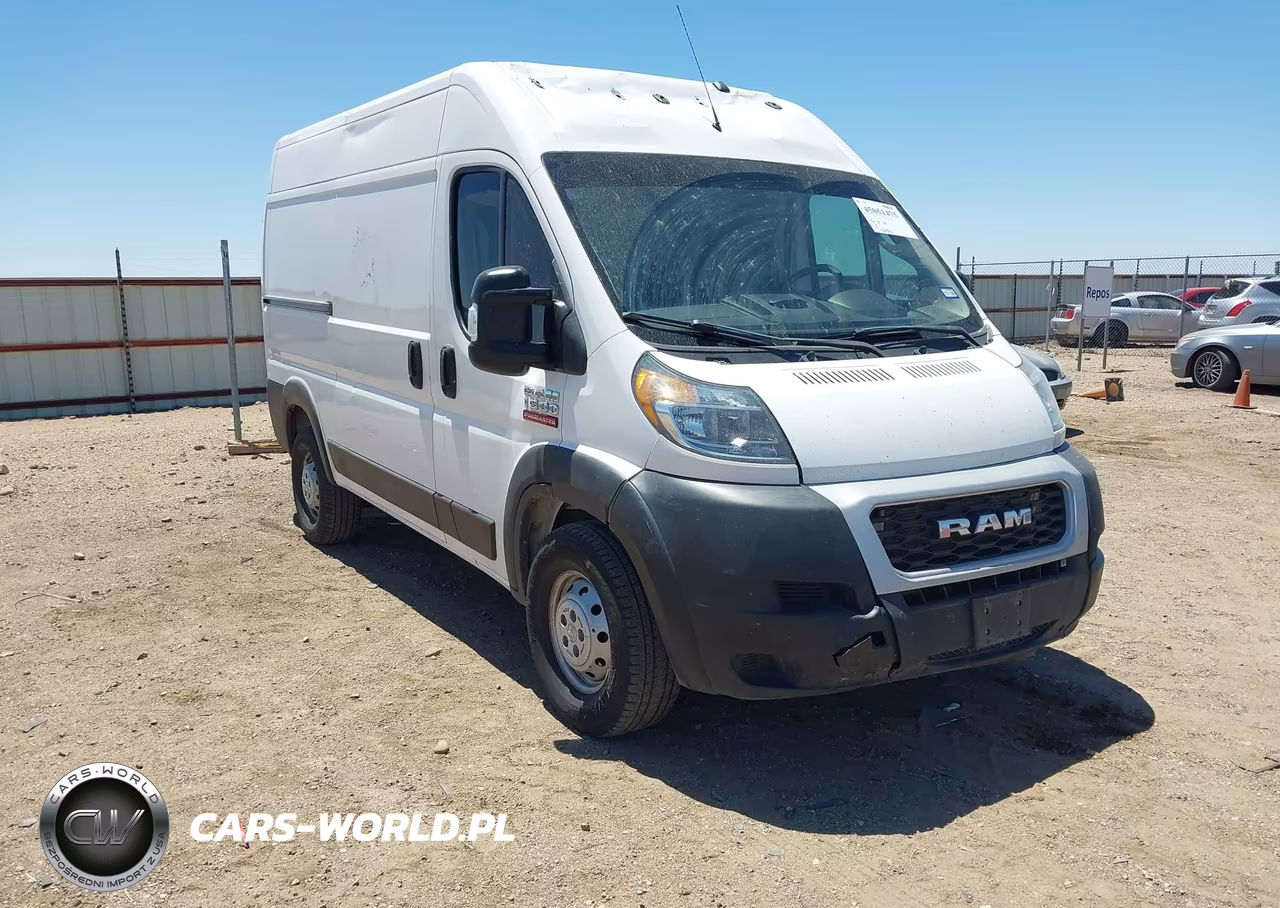 2019 Ram Promaster 1500 High Roof 136 Wb – zdjęcie 1 z 16