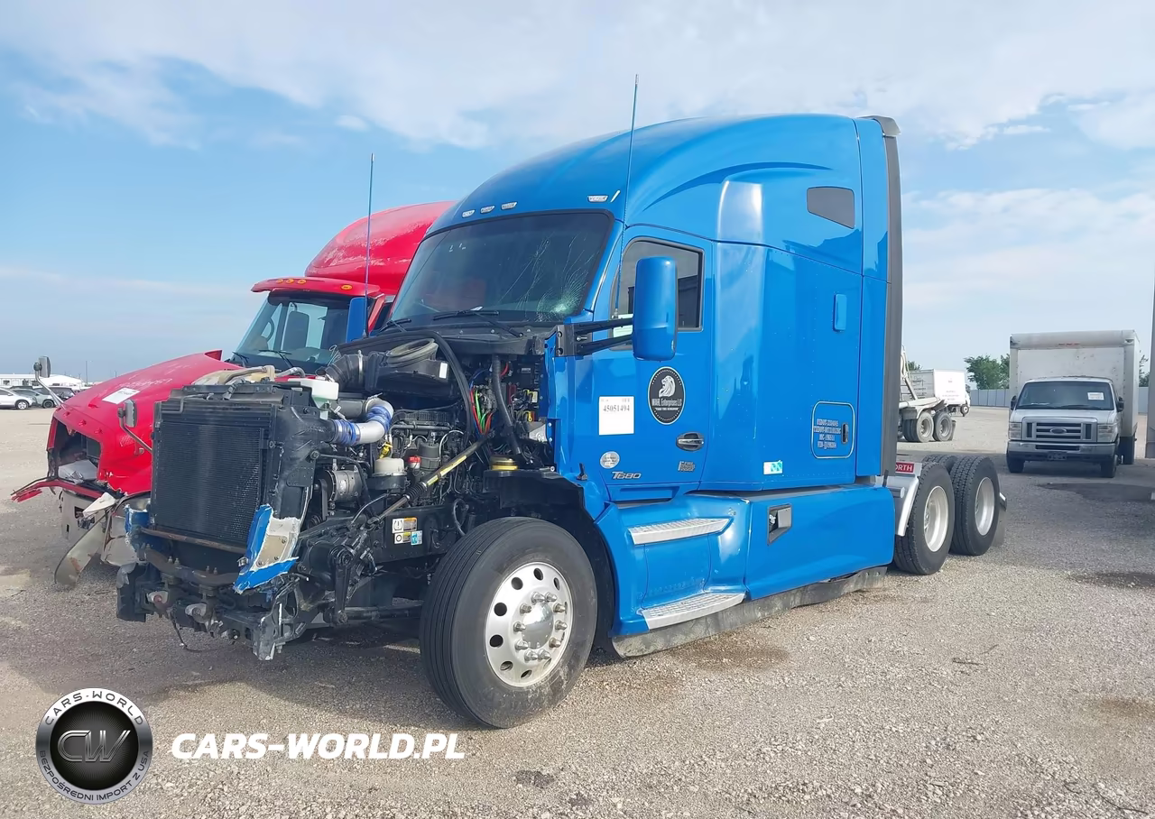 2018 Kenworth T680 VIN:1XKYDP9X3JJ199304 - 2