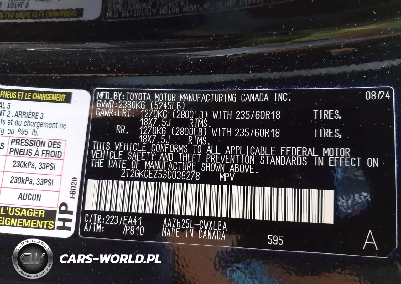 2025 Lexus Nx 350H Premium VIN:2T2GKCEZ5SC038278 - 9