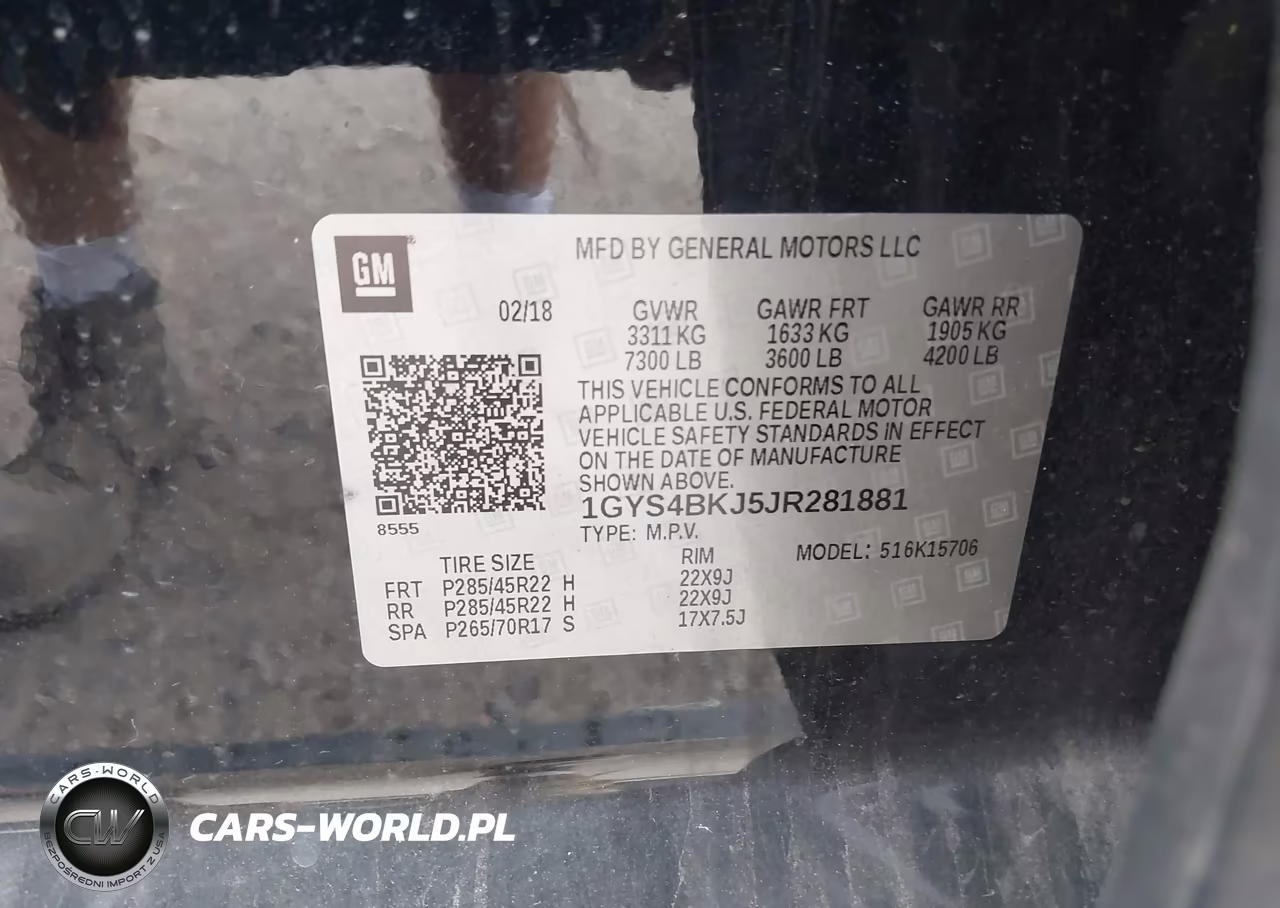 2018 Cadillac Escalade Luxury VIN:1GYS4BKJ5JR281881 - 9