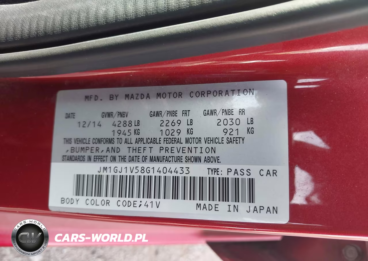 2016 Mazda Mazda6 I Touring VIN:JM1GJ1V58G1404433 - 9