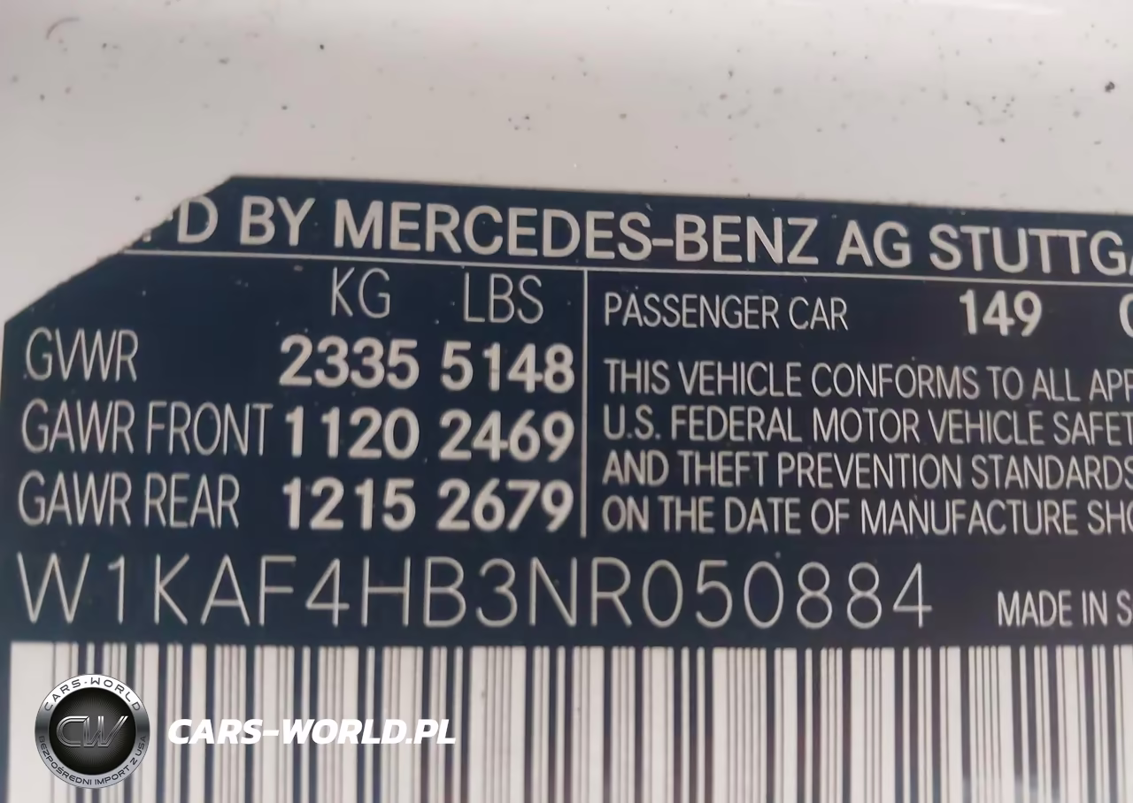 2022 Mercedes-Benz C 300 4Matic VIN:W1KAF4HB3NR050884 - 9