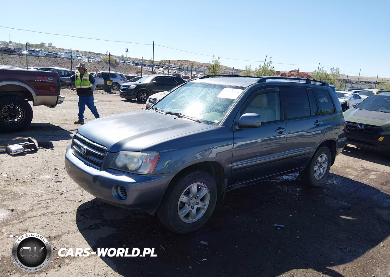 2003 Toyota Highlander V6 VIN:JTEGF21A030100972 - 2