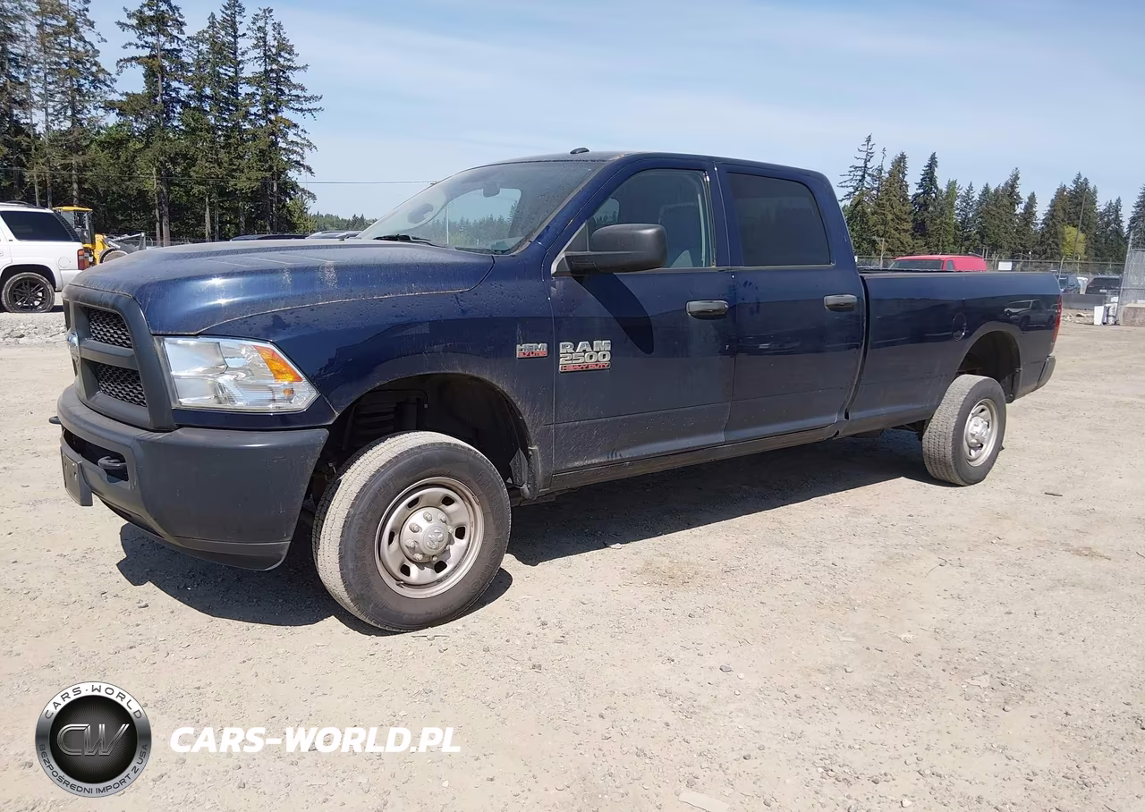 2018 Ram 2500 Tradesman 4X4 8' Box VIN:3C6TR5HT6JG375216 - 2
