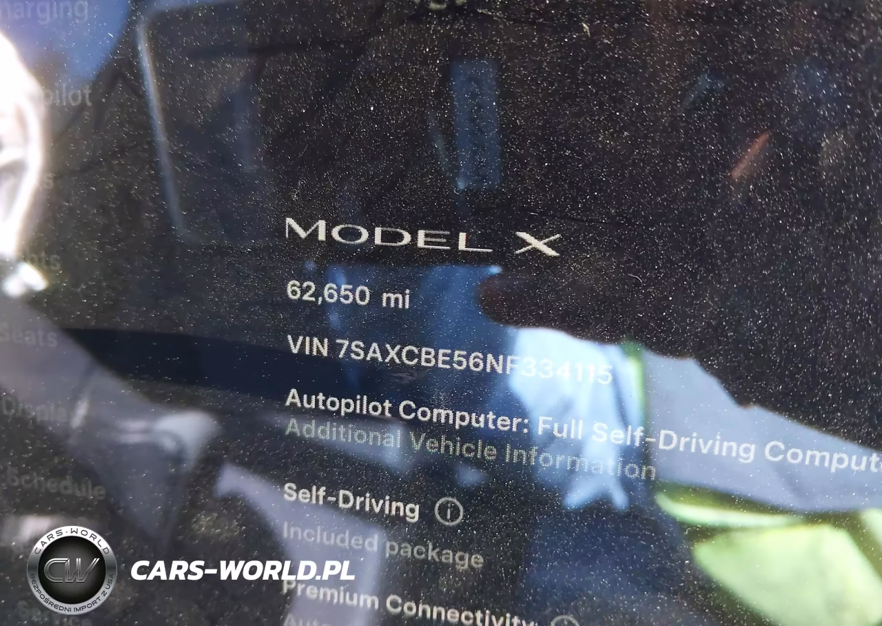 2022 Tesla Model X Dual Motor All-Wheel Drive VIN:7SAXCBE56NF334115 - 15