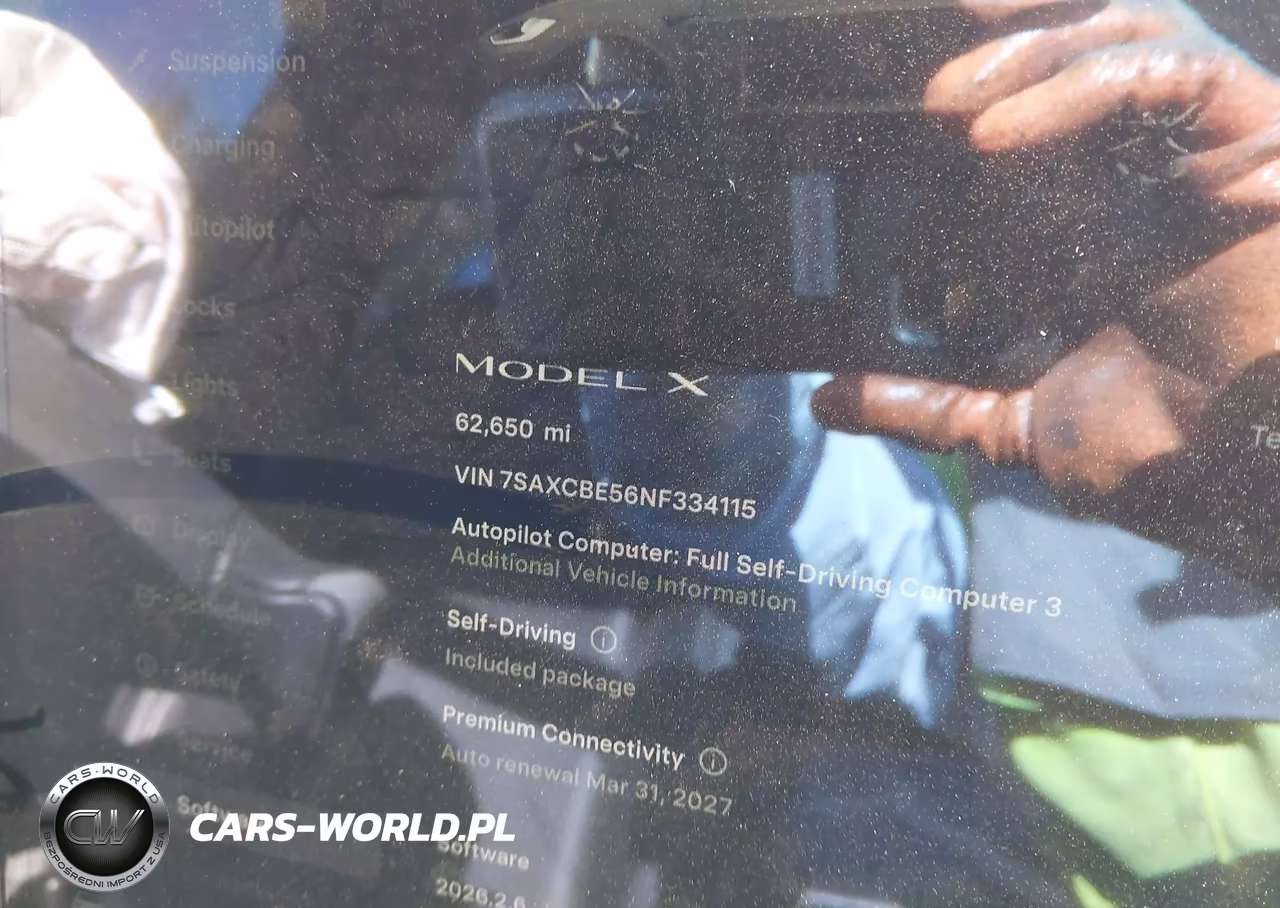 2022 Tesla Model X Dual Motor All-Wheel Drive VIN:7SAXCBE56NF334115 - 7
