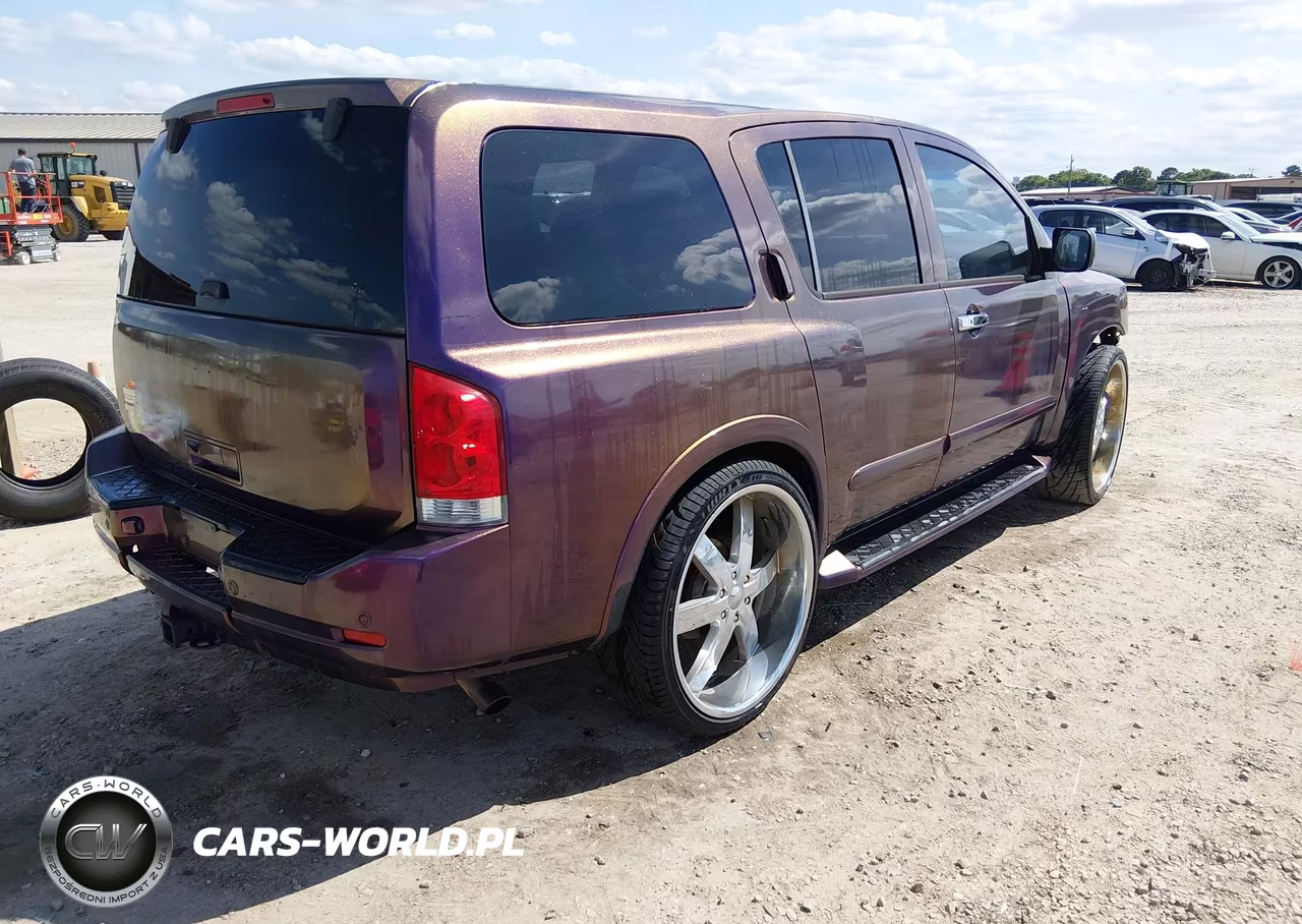 2008 Nissan Armada Se VIN:5N1BA08D28N632781 - 4