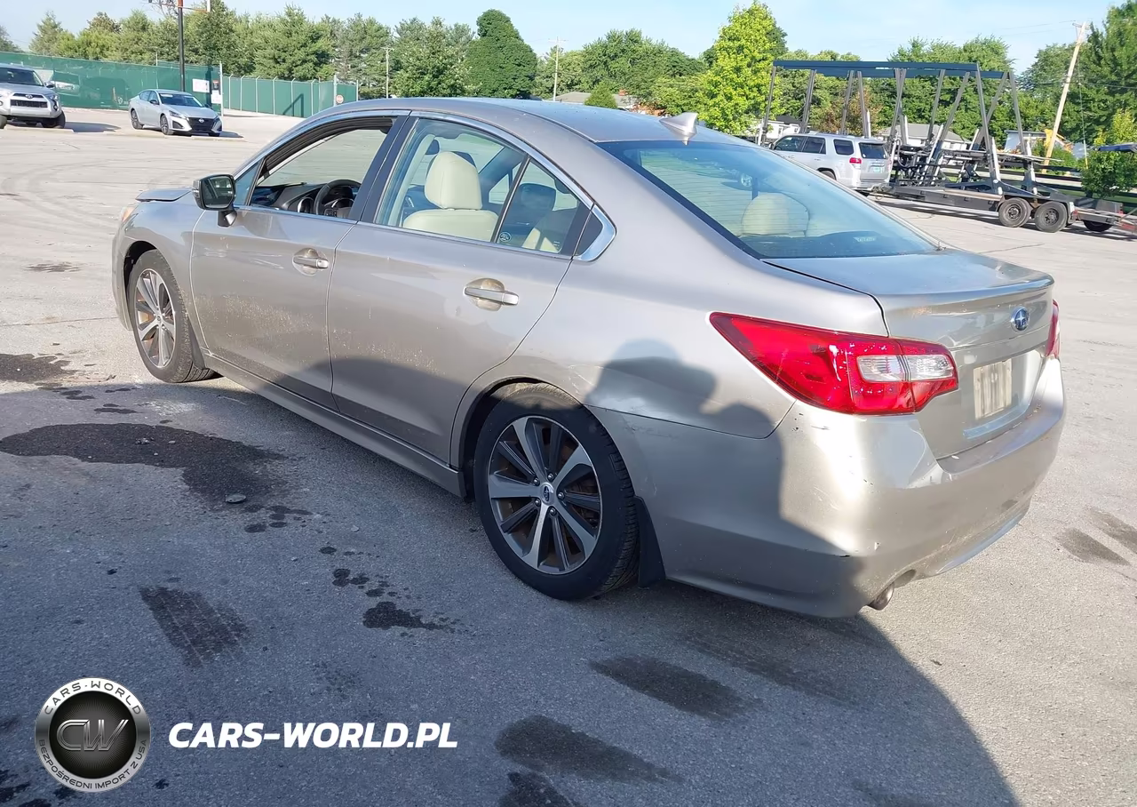 2016 Subaru Legacy 2.5I Limited VIN:4S3BNBN65G3027240 - 3