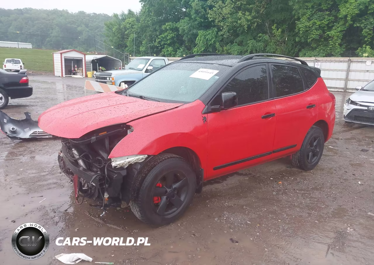 2011 Nissan Rogue Sv VIN:JN8AS5MT3BW172253 - 2