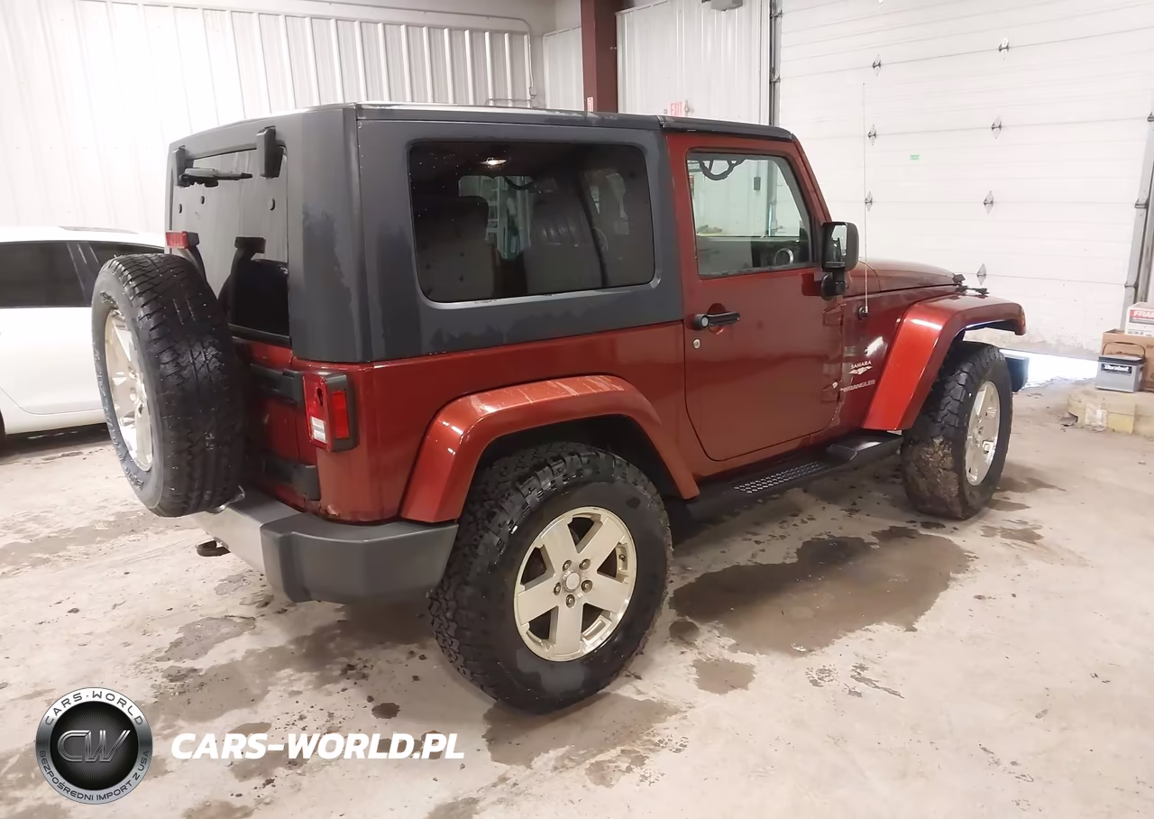 2008 Jeep Wrangler Sahara VIN:1J8FA54118L528396 - 4