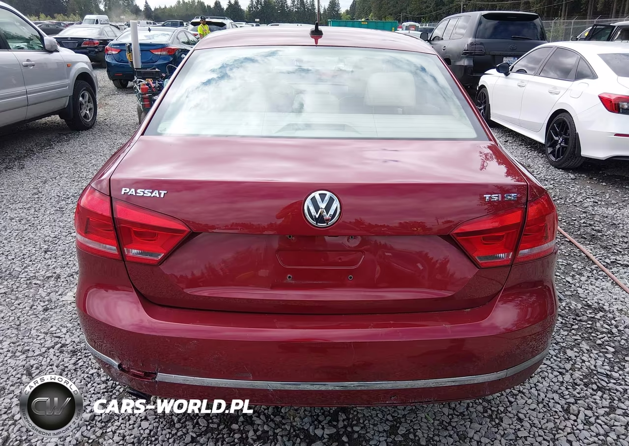 2015 Volkswagen Passat 1.8T Se VIN:1VWBT7A39FC012251 - 17