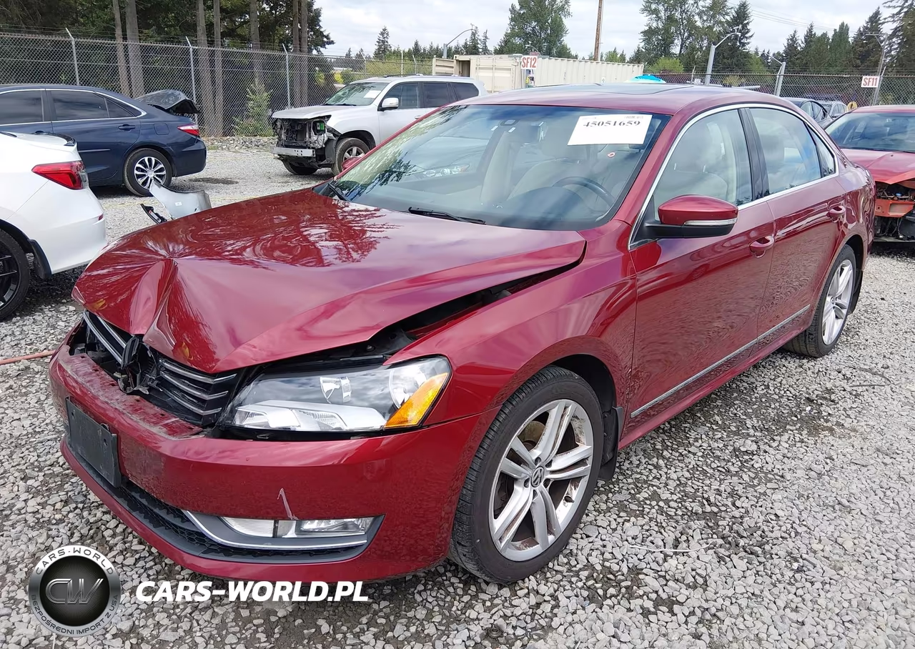 2015 Volkswagen Passat 1.8T Se VIN:1VWBT7A39FC012251 - 2