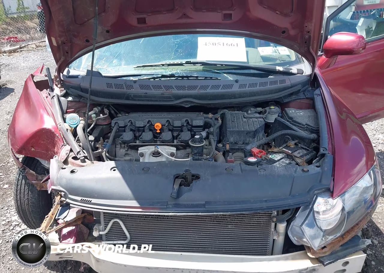 2008 Honda Civic Lx VIN:2HGFA16538H500226 - 10