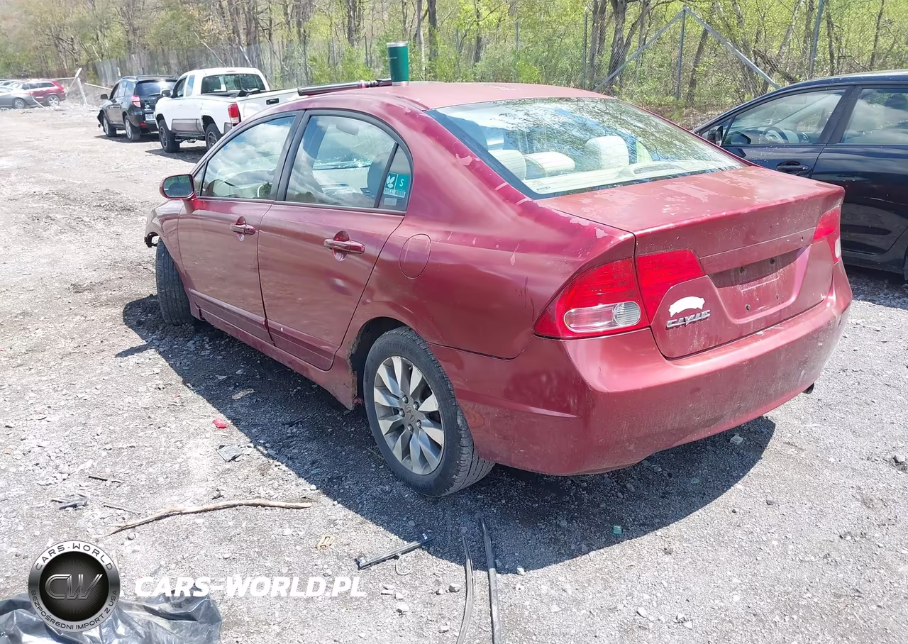 2008 Honda Civic Lx VIN:2HGFA16538H500226 - 3