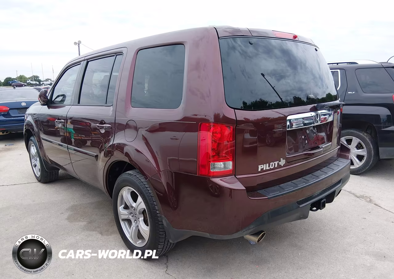 2014 Honda Pilot Ex-L VIN:5FNYF3H64EB010521 - 3