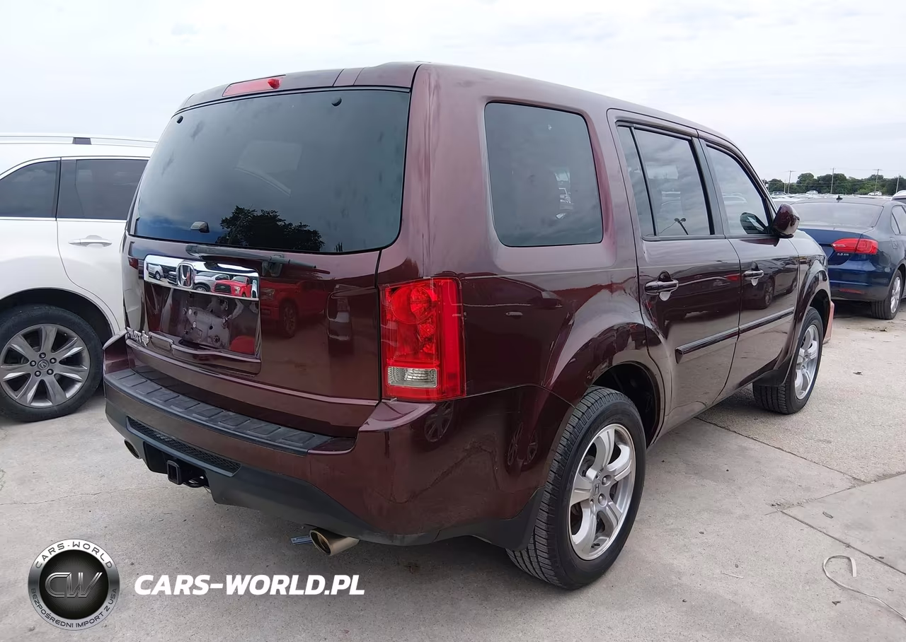 2014 Honda Pilot Ex-L VIN:5FNYF3H64EB010521 - 4
