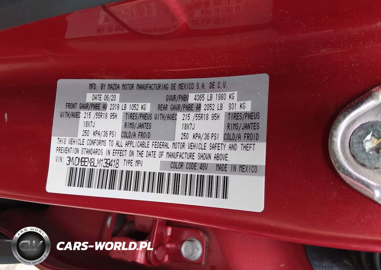 2020 Mazda Cx-30 Premium Package VIN:3MVDMBEM8LM139418 - 9