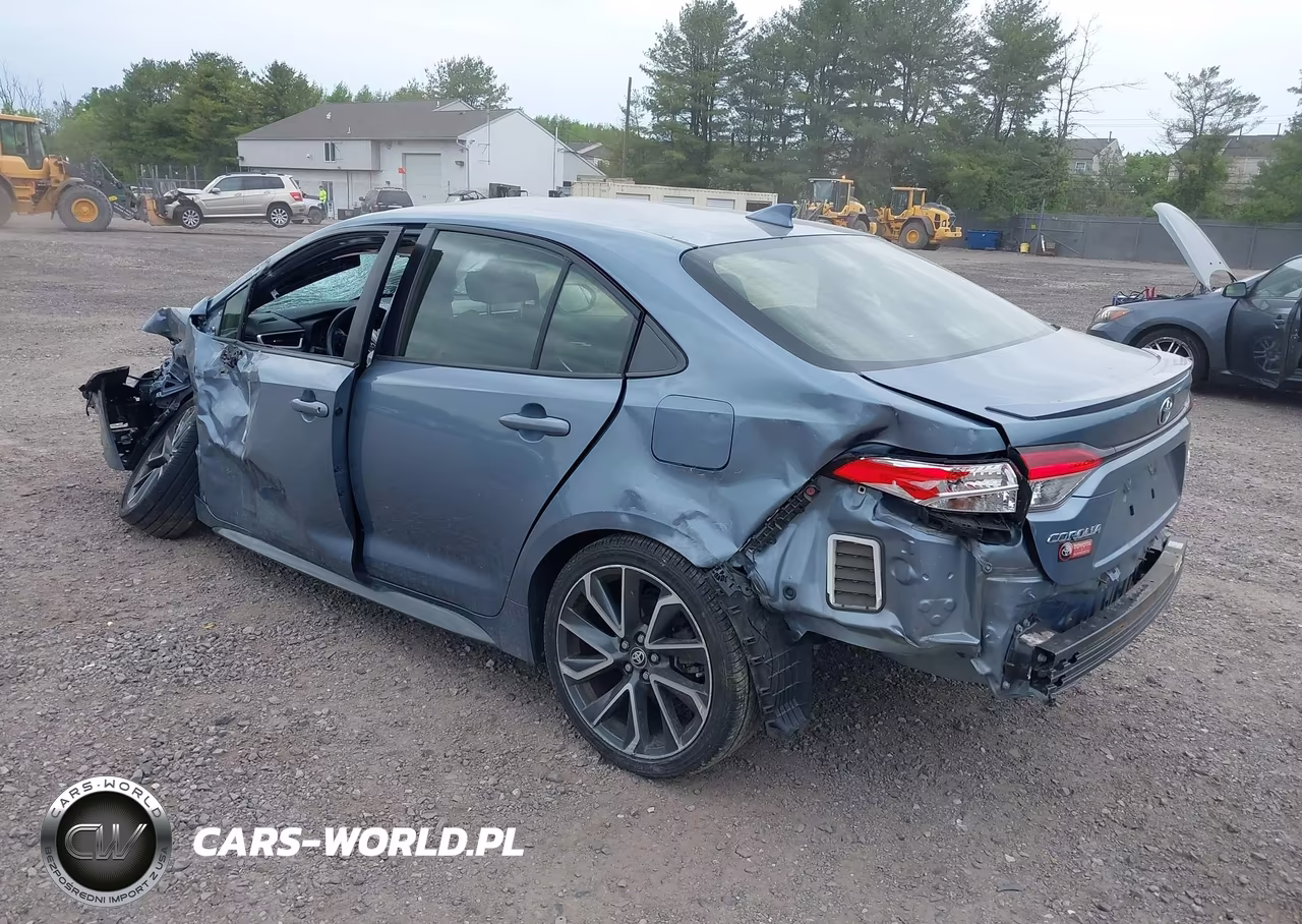 2021 Toyota Corolla Se VIN:JTDS4MCE4MJ056678 - 3
