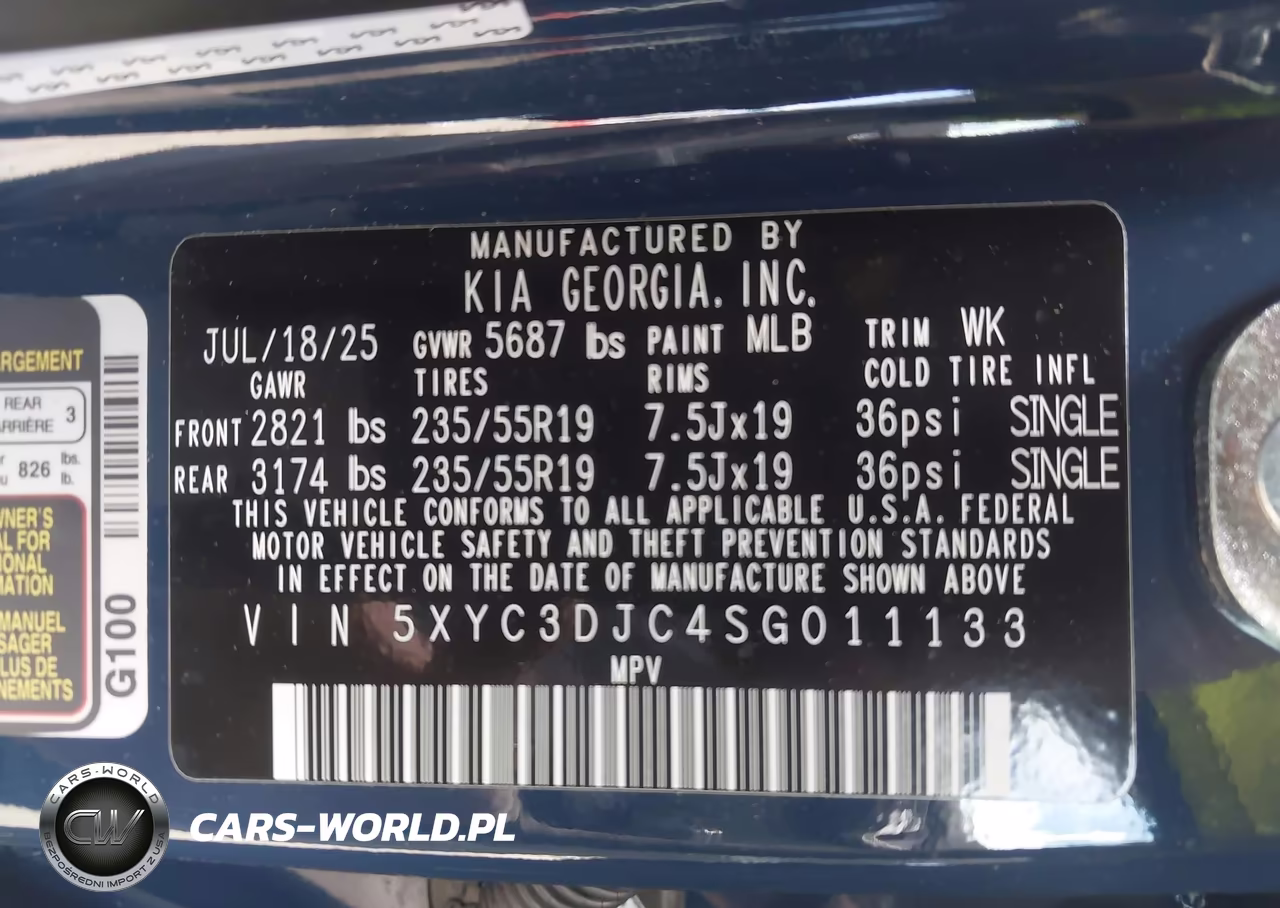 2025 Kia Ev6 Light Long Range VIN:5XYC3DJC4SG011133 - 9