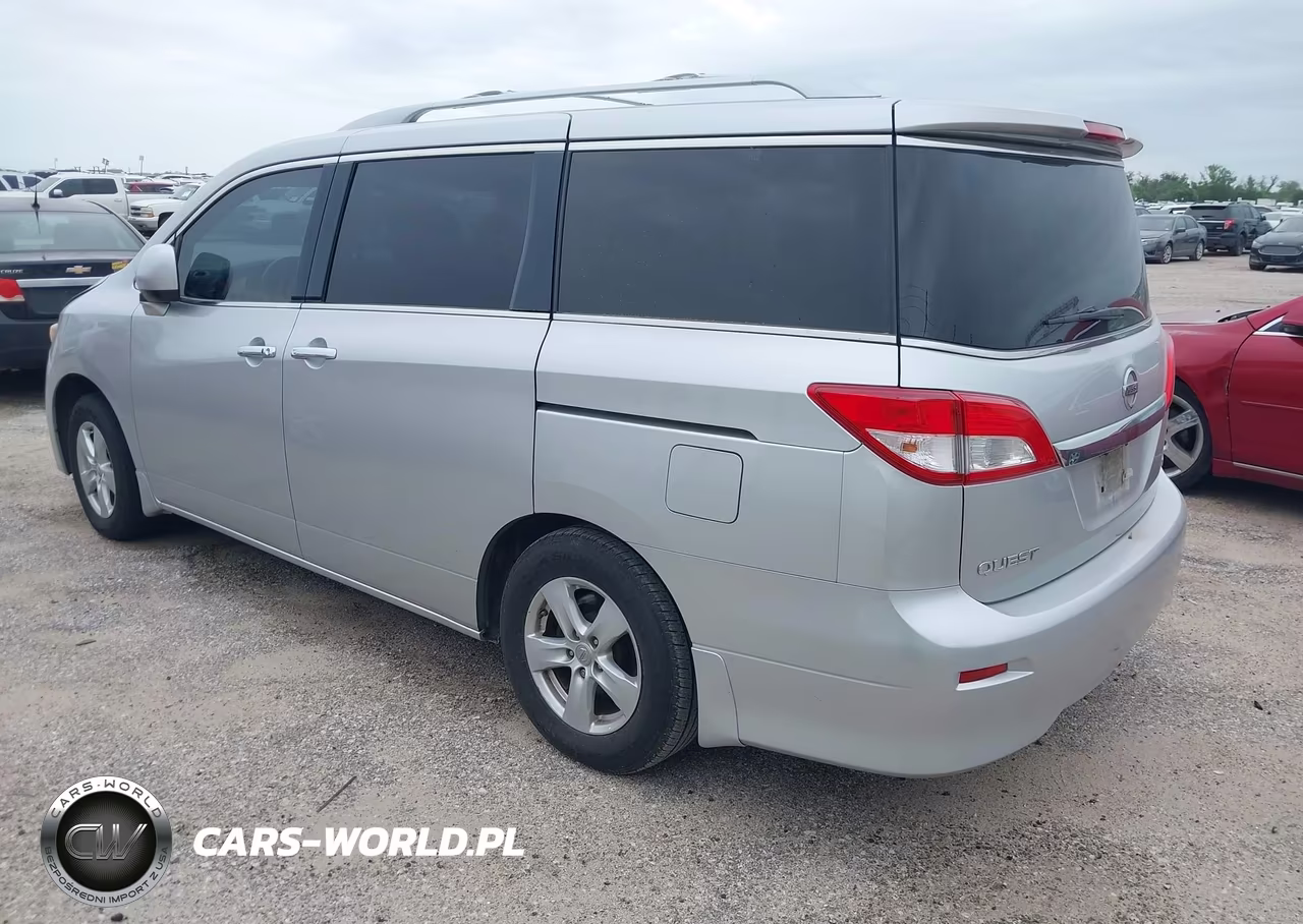 2013 Nissan Quest Sv VIN:JN8AE2KP2D9068186 - 3