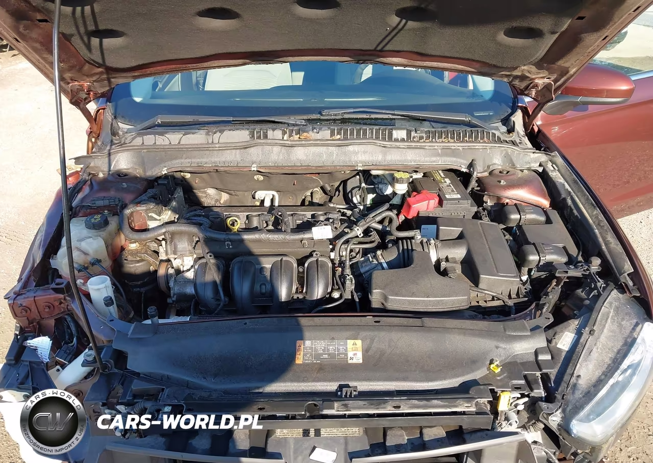 2016 Ford Fusion S VIN:3FA6P0G75GR277817 - 10