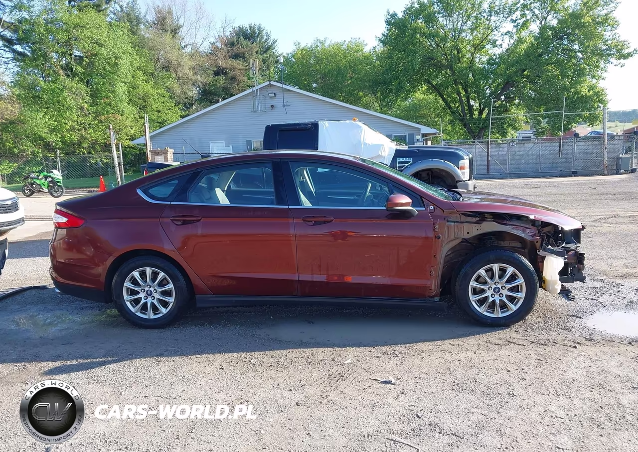 2016 Ford Fusion S VIN:3FA6P0G75GR277817 - 14