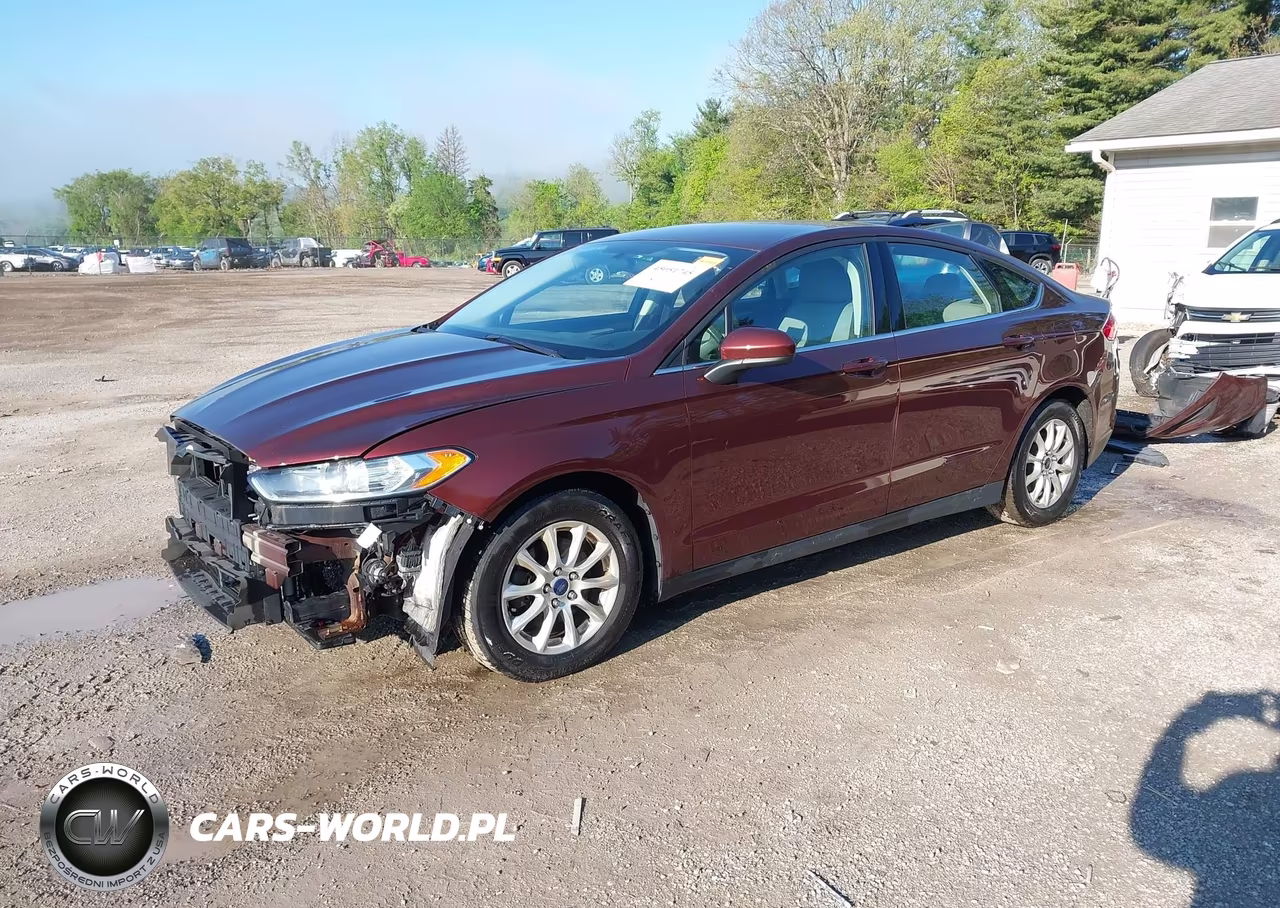 2016 Ford Fusion S VIN:3FA6P0G75GR277817 - 2