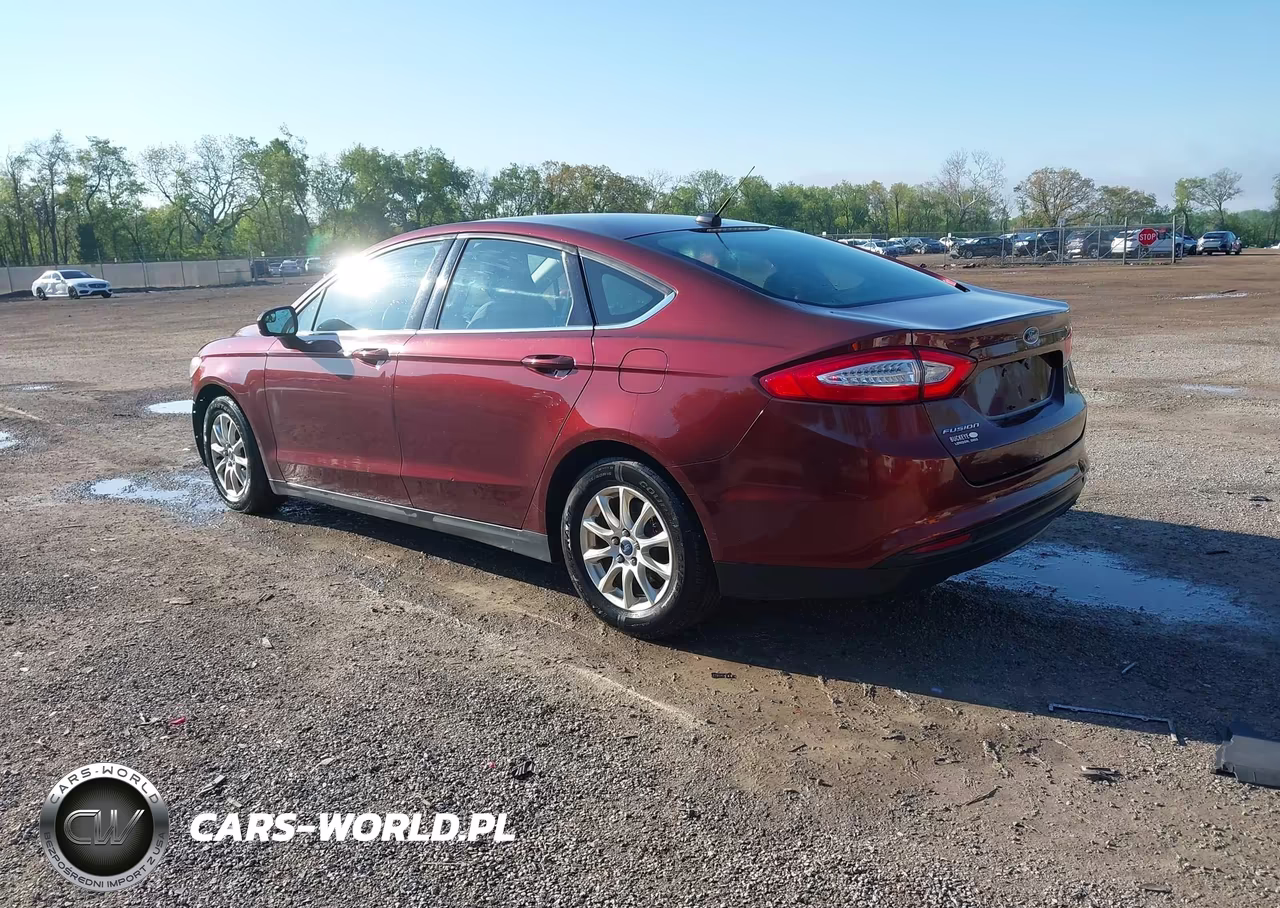 2016 Ford Fusion S VIN:3FA6P0G75GR277817 - 3