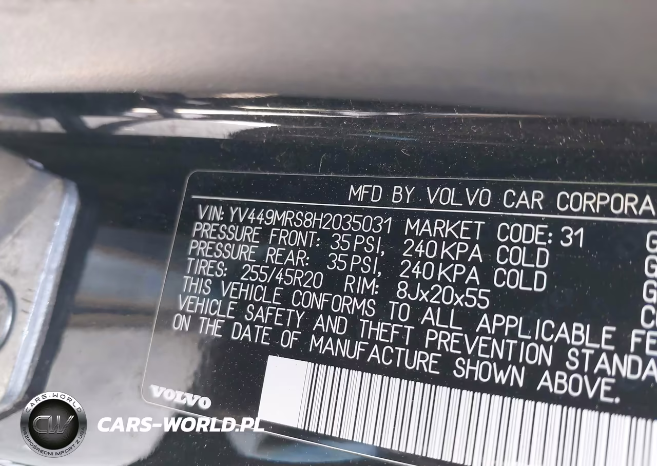 2017 Volvo Xc60 T6 R-Design VIN:YV449MRS8H2035031 - 9