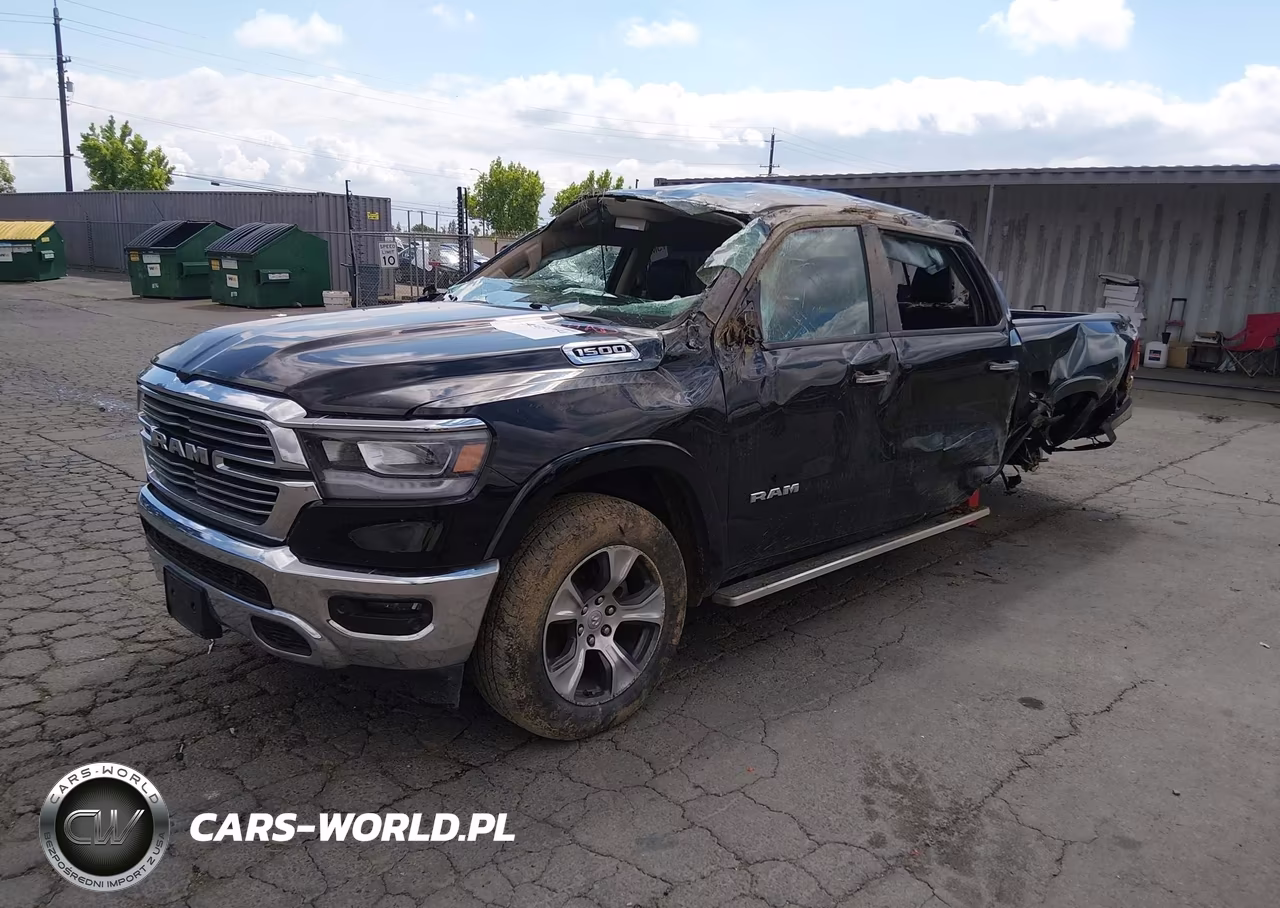 2019 Ram 1500 Laramie 4X4 5'7 Box VIN:1C6RRFJG7KN887279 - 2