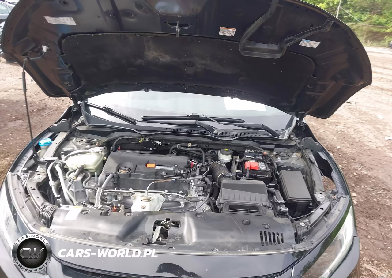 2019 Honda Civic Sport VIN:2HGFC2F86KH596208 - 10