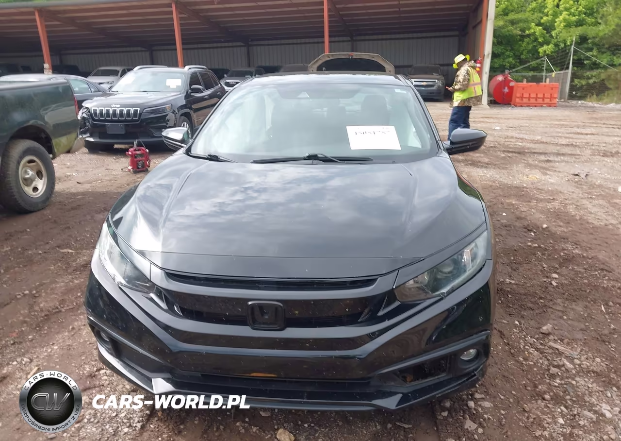 2019 Honda Civic Sport VIN:2HGFC2F86KH596208 - 12