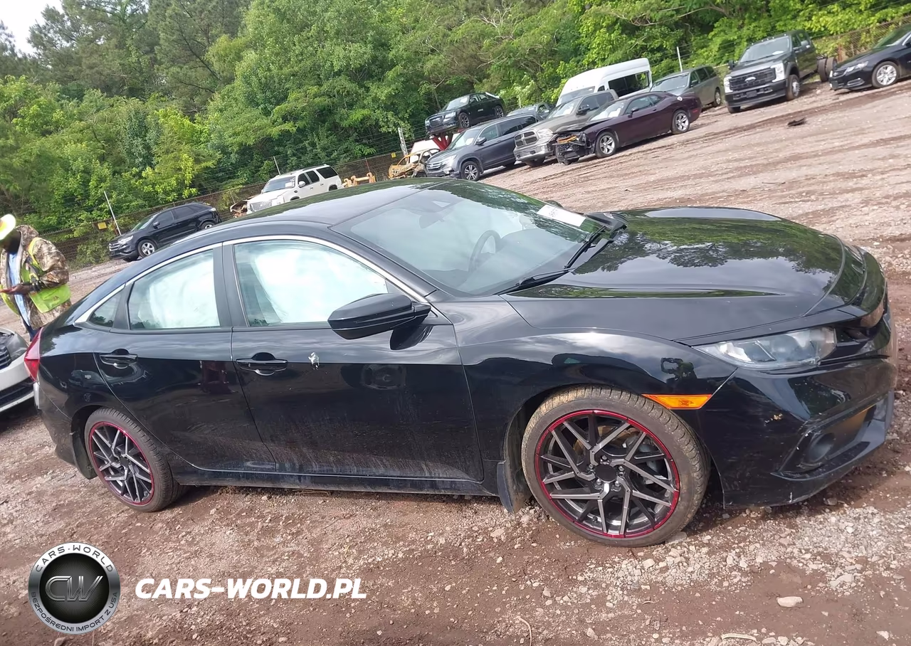 2019 Honda Civic Sport VIN:2HGFC2F86KH596208 - 13