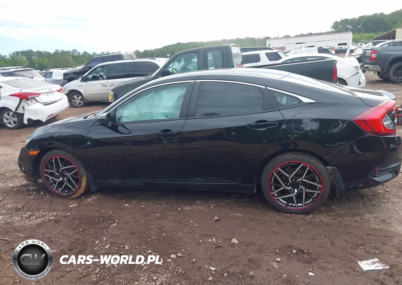 2019 Honda Civic Sport VIN:2HGFC2F86KH596208 - 14