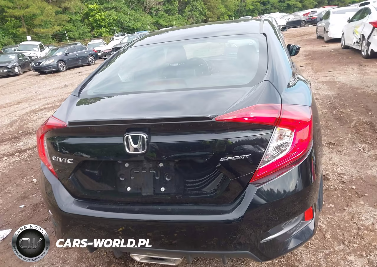 2019 Honda Civic Sport VIN:2HGFC2F86KH596208 - 16