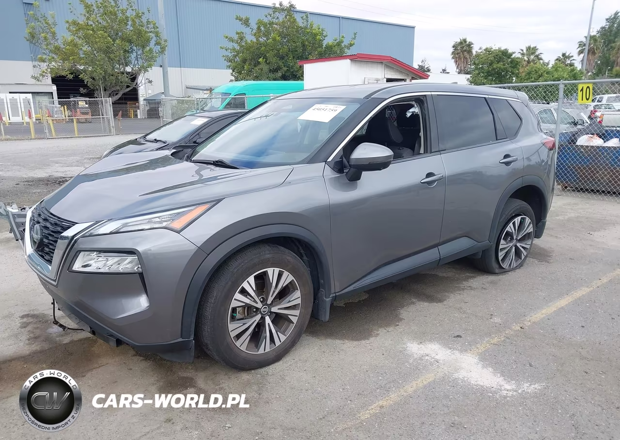 2021 Nissan Rogue Sv Fwd VIN:JN8AT3BA8MW008342 - 2
