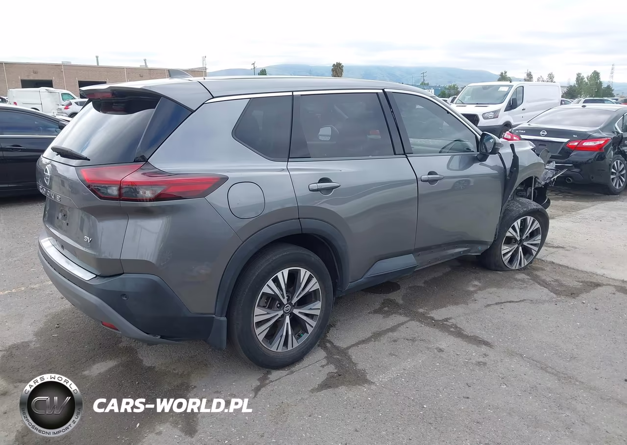 2021 Nissan Rogue Sv Fwd VIN:JN8AT3BA8MW008342 - 4