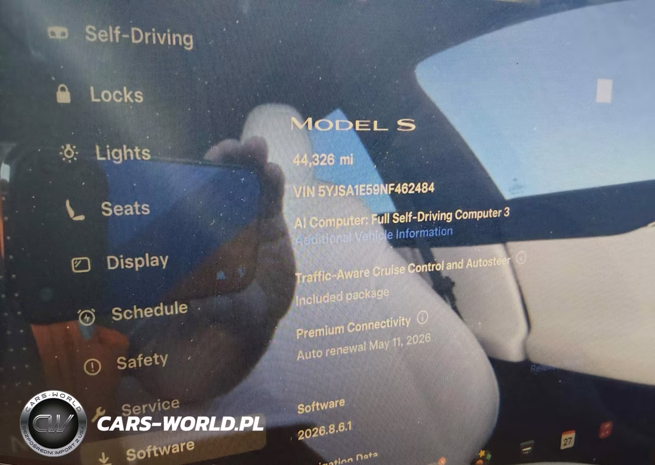 2022 Tesla Model S Dual Motor All-Wheel Drive VIN:5YJSA1E59NF462484 - 18