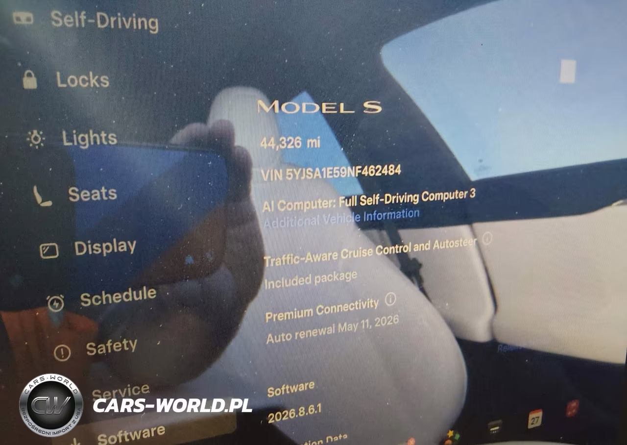2022 Tesla Model S Dual Motor All-Wheel Drive VIN:5YJSA1E59NF462484 - 19