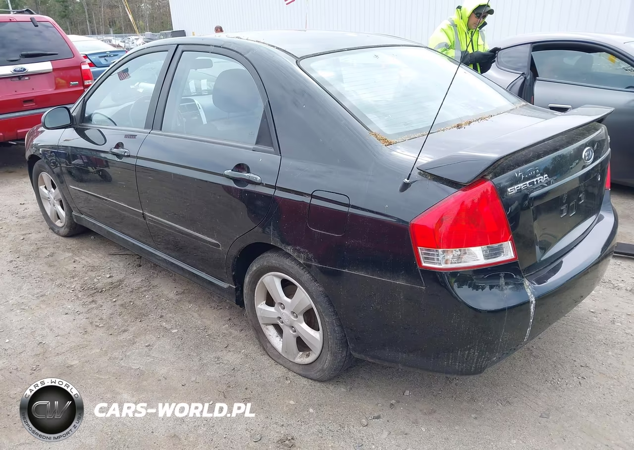 2007 Kia Spectra Sx VIN:KNAFE122675006637 - 3