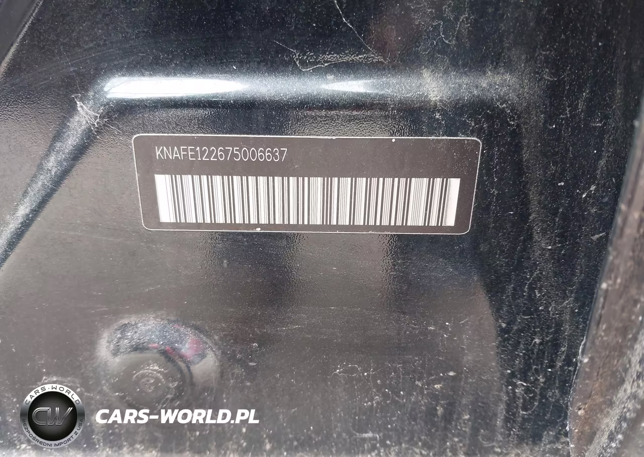 2007 Kia Spectra Sx VIN:KNAFE122675006637 - 9