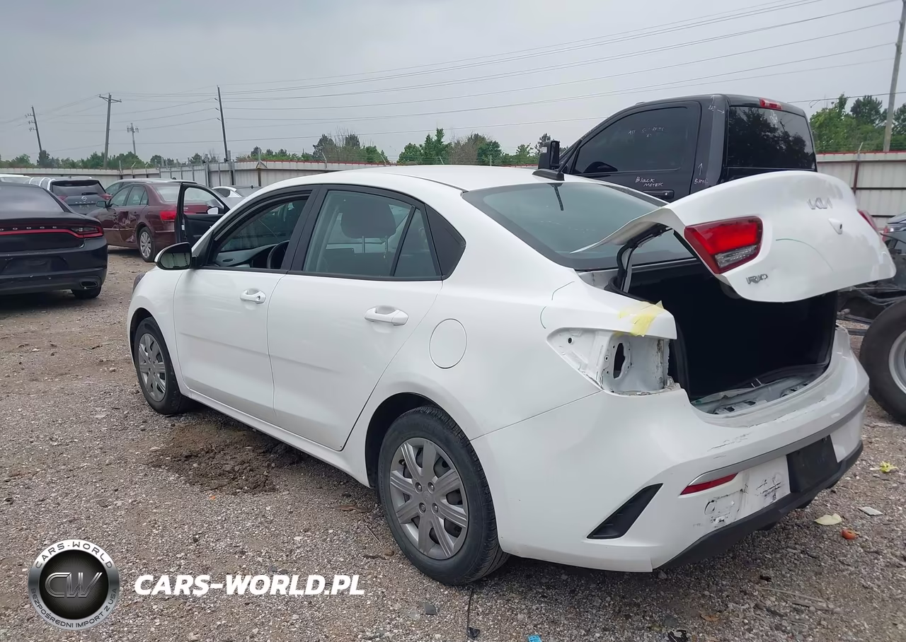2022 Kia Rio S VIN:3KPA24AD8NE484814 - 3