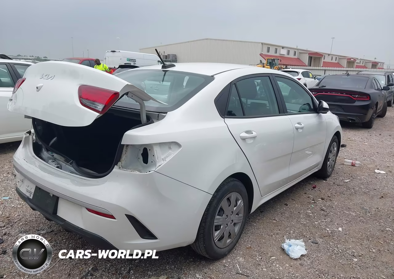 2022 Kia Rio S VIN:3KPA24AD8NE484814 - 4