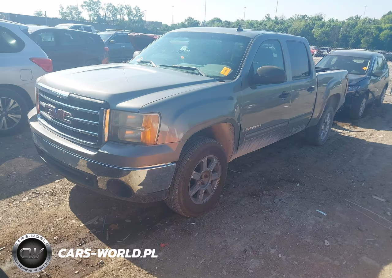 2008 GMC Sierra 1500 Sl VIN:2GTEC13C481167793 - 2