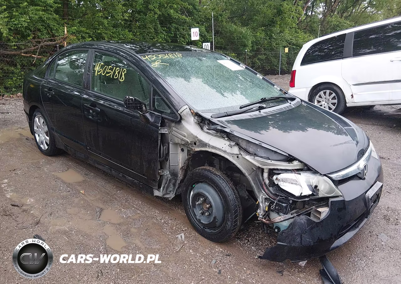 2008 Honda Civic Lx VIN:2HGFA16568H335157 - 6