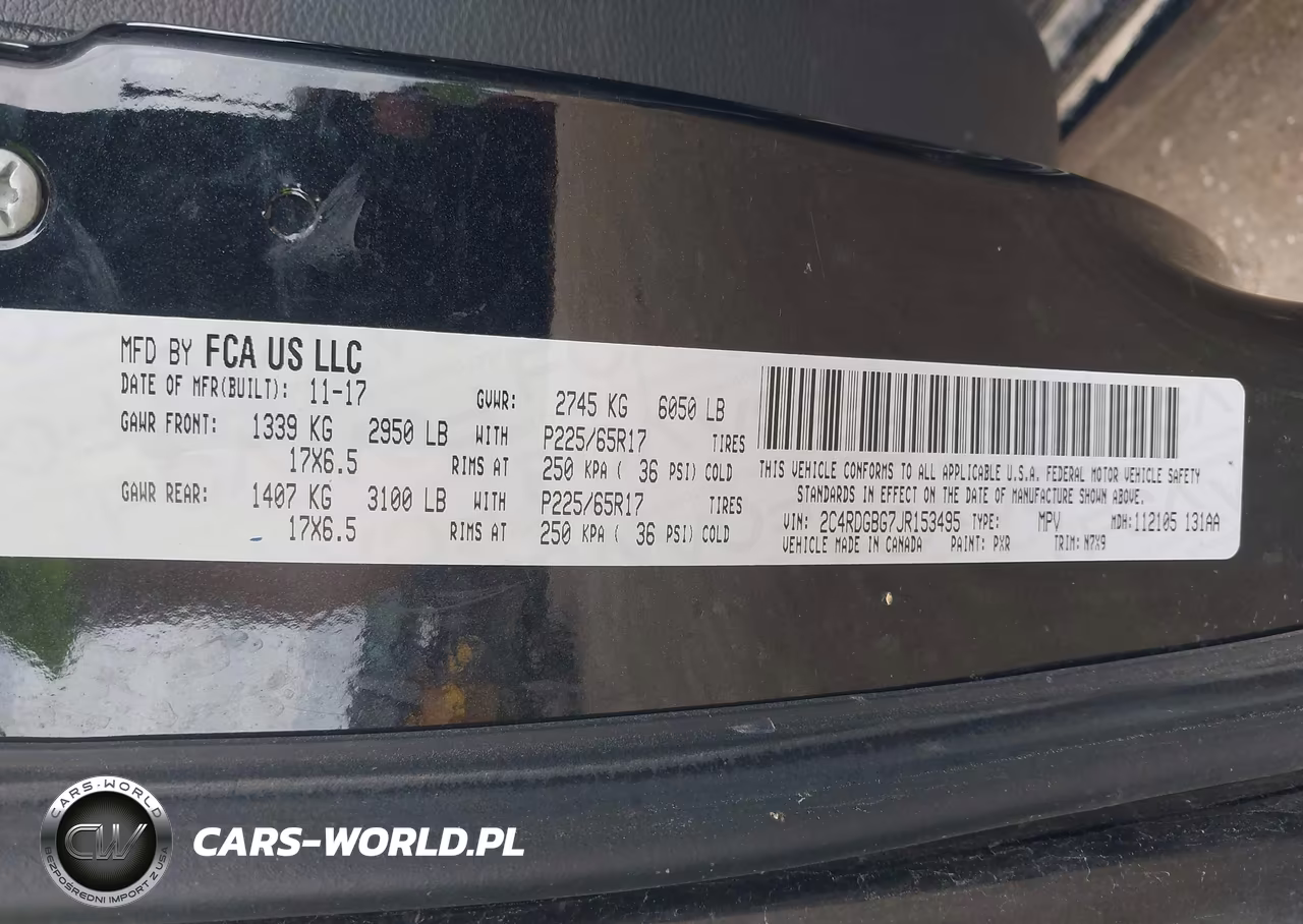 2018 Dodge Grand Caravan Se Plus VIN:2C4RDGBG7JR153495 - 9