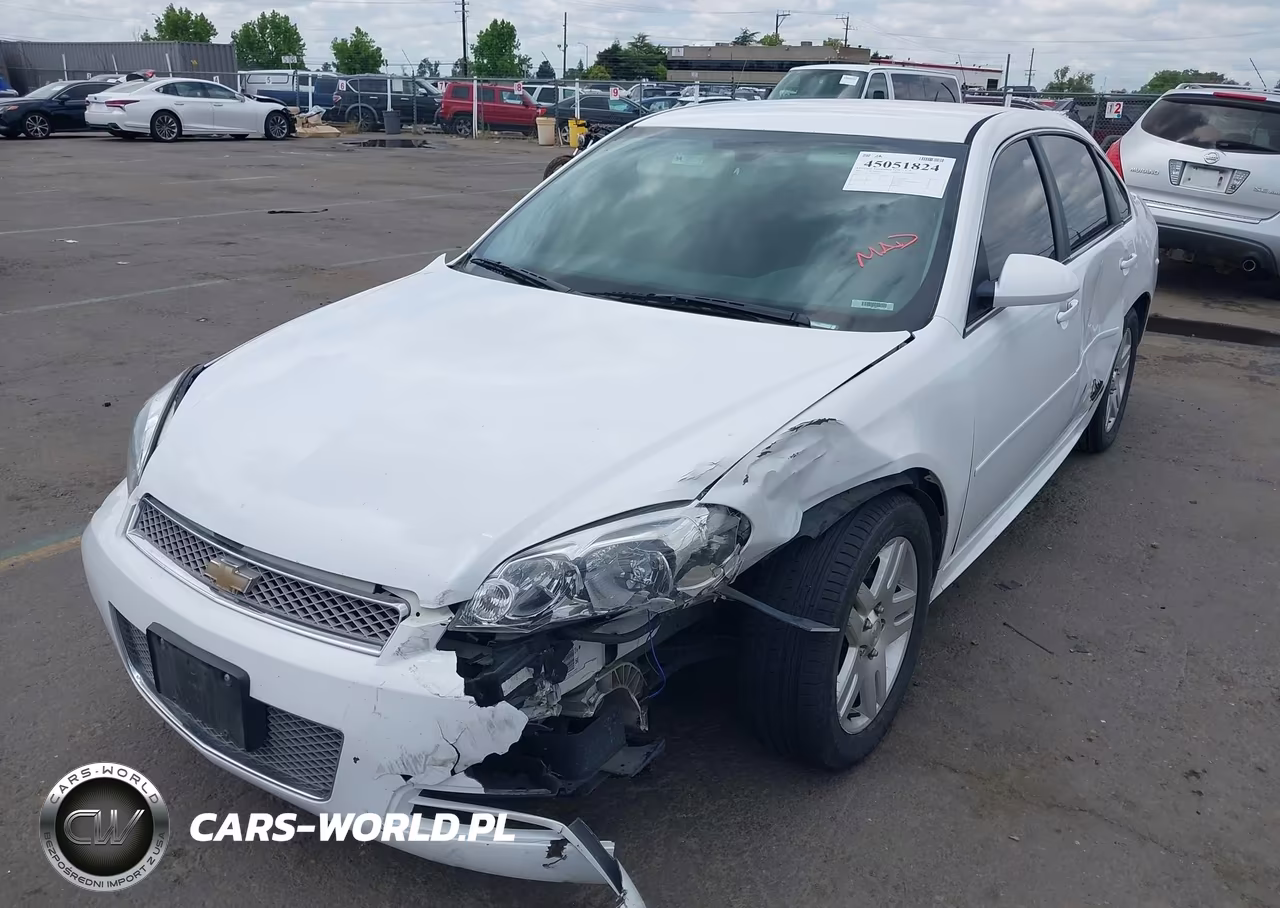 2016 Chevrolet Impala Limited Lt VIN:2G1WB5E30G1181497 - 2