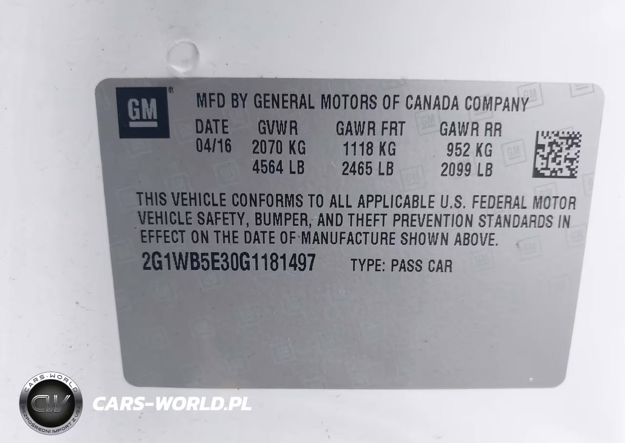 2016 Chevrolet Impala Limited Lt VIN:2G1WB5E30G1181497 - 9