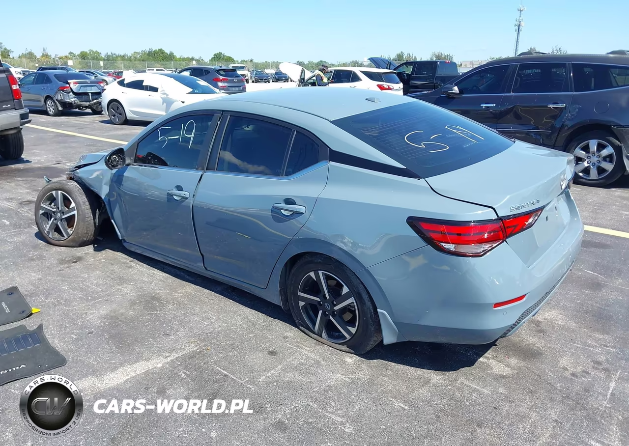 2024 Nissan Sentra Sv Xtronic Cvt VIN:3N1AB8CV3RY282161 - 3