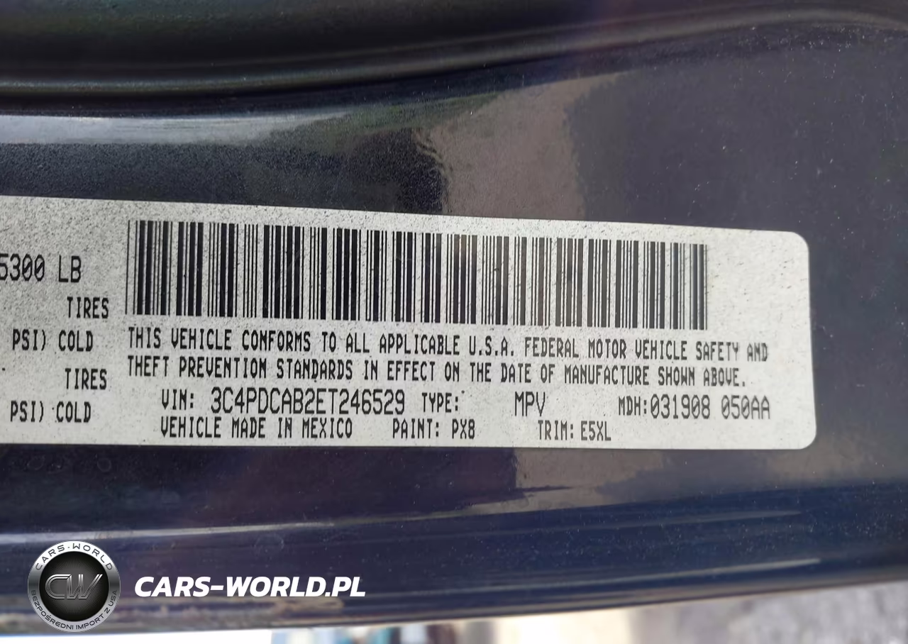 2014 Dodge Journey Se VIN:3C4PDCAB2ET246529 - 9